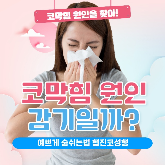 코막힘 원인 단순 감기일까? 코막힘 해결 방법! (1/9)