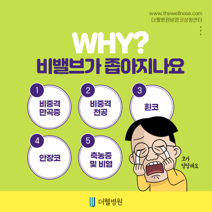 만성적인 코막힘 비밸브재건술로! (2/9)